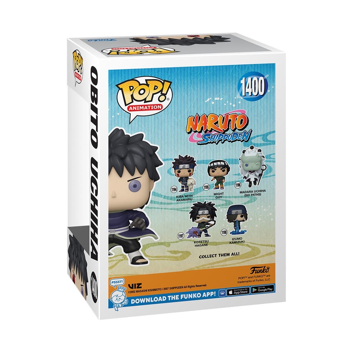 IN STOCK! Naruto Obito Uchiha Unmasked Funko Pop! Vinyl