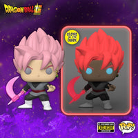 IN STOCK! Dragon Ball Super Saiyan Rose Goku Black Glow-in-the-Dark Funko Pop! Vinyl Figure - Entertainment Earth Exclusive