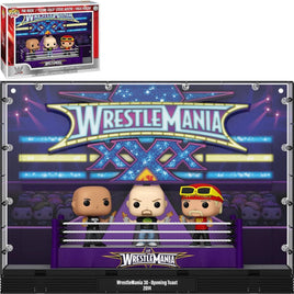 IN STOCK! WWE WrestleMania 30 Opening Toast Deluxe Funko Pop! Vinyl Moment #05