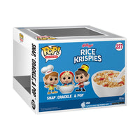 IN STOCK! Kelloggs Rice Krispies Snap, Crackle, and Pop Funko Pop! Vinyl Moment #227