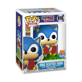 IN STOCK! Sonic the Hedgehog Ring Scatter Sonic Funko Pop! Vinyl Figure #918 - Previews Exclusive (Limited to 25,000 pcs)