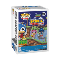 IN STOCK! Sonic the Hedgehog Ring Scatter Sonic Funko Pop! Vinyl Figure #918 - Previews Exclusive (Limited to 25,000 pcs)