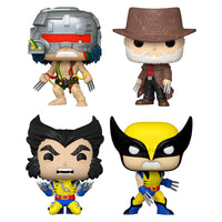 IN STOCK! Wolverine 50th Anniversary Funko Pop! Vinyl Figures SET OF 4