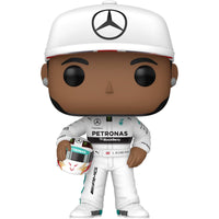 IN STOCK! Formula 1 Lewis Hamilton with Helmet Funko Pop! Vinyl Figure #09