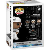 IN STOCK! Formula 1 Lewis Hamilton with Helmet Funko Pop! Vinyl Figure #09