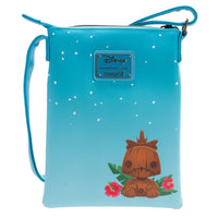 IN STOCK! Lilo and Stitch Tiki Stitch Passport Bag - Entertainment Earth Exclusive