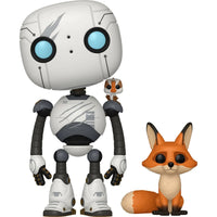 IN STOCK! The Wild Robot Roz with Fink & Brightbill Funko Pop! Vinyl Figure and Buddy #1794