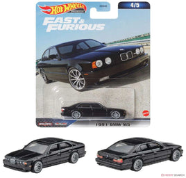 IN STOCK! Hot Wheels Fast and Furious 2023 Mix 4 Vehicles, 1991 BMW M5
