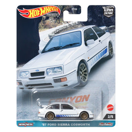 IN STOCK! Hot Wheels Car Culture Canyon Warriors Mix 3, 1987 Ford Sierra Cosworth