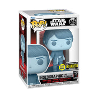 IN STOCK! Star Wars: Return of the Jedi 40th Hologram Luke Glow-in-the-Dark Pop! Vinyl Figure - Entertainment Earth Exclusive