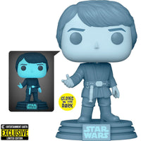 IN STOCK! Star Wars: Return of the Jedi 40th Hologram Luke Glow-in-the-Dark Pop! Vinyl Figure - Entertainment Earth Exclusive