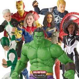 IN STOCK! The Marvels Marvel Legends Collection 6-Inch Action Figures Wave 1 (SET OF 7)