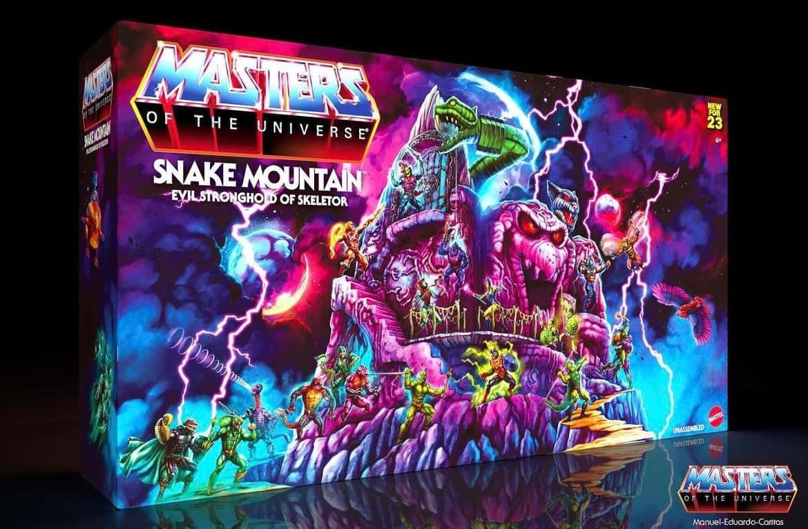 (PRE-ORDER Oct 2023) Masters of the Universe Origins Snake Mountain Pl