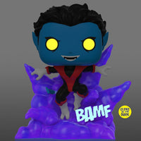IN STOCK! X-Men Teleporting Nightcrawler Glow-in-the-Dark Deluxe Pop! Vinyl Figure - Previews Exclusive