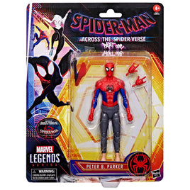 IN STOCK! Spider-Man Across The Spider-Verse Marvel Legends Peter B. Parker 6-Inch Action Figure