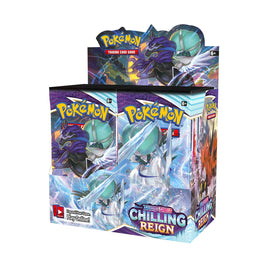 IN STOCK! Pokémon TCG: Sword & Shield-Chilling Reign Booster Box