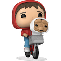 IN STOCK! E.T. 40th Anniversary Elliot with E.T. in Bike Basket Pop! Vinyl Figure