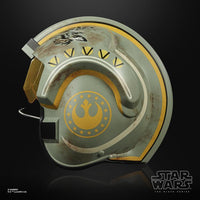 IN STOCK! Star Wars: The Black Series Trapper Wolf X-Wing Pilot (The Mandalorian) 1:1 Scale Wearable Helmet (Electronic)