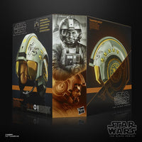 IN STOCK! Star Wars: The Black Series Trapper Wolf X-Wing Pilot (The Mandalorian) 1:1 Scale Wearable Helmet (Electronic)