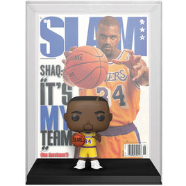 IN STOCK! NBA SLAM Shaquille O'Neal Pop! Cover Figure with Case