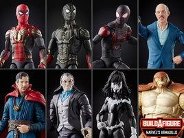 IN STOCK! Spider-Man Marvel Legends Wave 13 Set of 7 Figures (Marvel's Armadillo BAF)