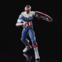 IN STOCK! Avengers Marvel Legends 6-Inch Captain America Sam Wilson and Steve Rogers Action Figures 2-Pack