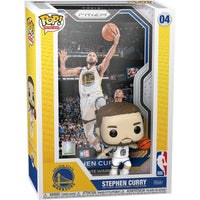 IN STOCK! NBA Stephen Curry Pop! PANINI PRIZM Trading Card Figure with Case