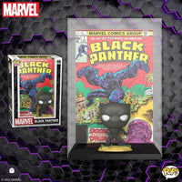 IN STOCK! Black Panther Pop! Comic Cover Figure with Case