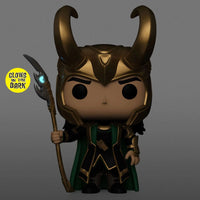 IN STOCK! Avengers Loki with Scepter Pop! Vinyl Figure #985 - Entertainment Earth Exclusive