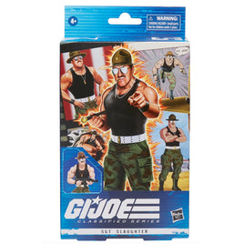 IN STOCK! SDCC EXCLUSIVE G.I. Joe Classified Series 6-Inch Sgt. Slaughter Action Figure