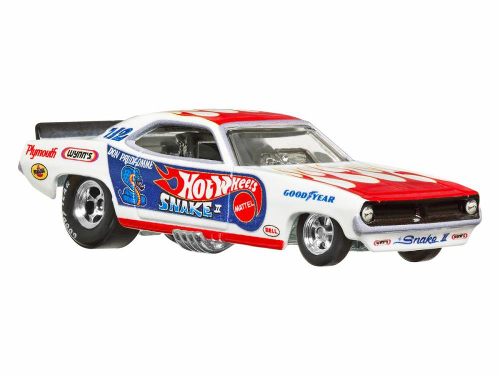 Hot Wheels Team Transport Snake Retro Rig with 72 Plymouth Cuda FC. Wave 3 2022