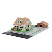 IN STOCK! Fast and Furious Nano Scene Hollywood Rides Dom Torretto's House and Die-Cast Metal Vehicle Playset