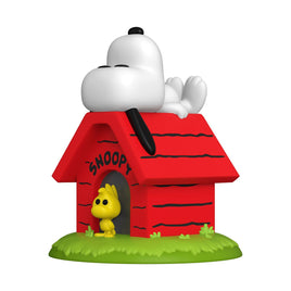IN STOCK! Peanuts Snoopy on Doghouse Deluxe Pop! Vinyl Figure