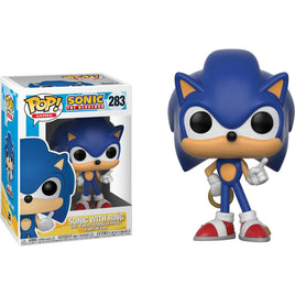 IN STOCK! Sonic the Hedgehog with Ring Pop! Vinyl Figure
