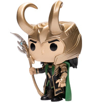 IN STOCK! Avengers Loki with Scepter Pop! Vinyl Figure #985 - Entertainment Earth Exclusive