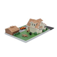 IN STOCK! Fast and Furious Nano Scene Hollywood Rides Dom Torretto's House and Die-Cast Metal Vehicle Playset