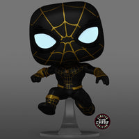 IN STOCK! (CHASE VARIANT) Spider-Man: No Way Home Unmasked Spider-Man Black Suit Pop! Vinyl Figure - AAA Anime Exclusive