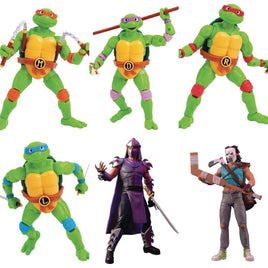 IN STOCK! Teenage Mutant Ninja Turtles BST AXN 5-inch Figures (Set Of 6) The Loyal Subjects