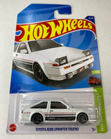 IN STOCK! 2021 Hot Wheels Mainline SET OF 4. Toyota AE86 Sprinter Trueno, ‘20 Toyota GR Supra, ‘85 Chevrolet Camero IROC-Z, Shelby Cobra 427 S/C