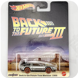 IN STOCK! Hot Wheels: Retro Entertainment, BACK TO THE FUTURE TIME MACHINE, 2022 H