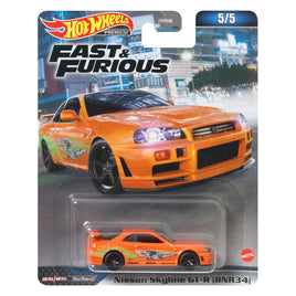 IN STOCK! Hot Wheels Fast and Furious Nissan Skyline GTR