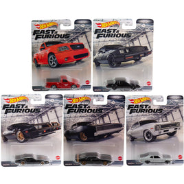 IN STOCK! Hot Wheels Replica Entertainment 2022 Fast & Furious Mix 3 Vehicles SET OF 5