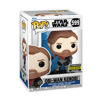 IN STOCK! Star Wars: The Clone Wars Obi-Wan Kenobi Mandalorian Armor Pop! Vinyl Figure #599 - Entertainment Earth Exclusive