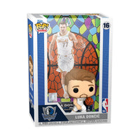 IN STOCK! NBA Luka Doncic Mosaic Pop! Trading Card Figure