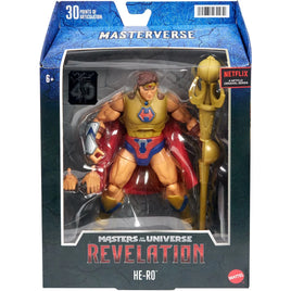 IN STOCK! - SDCC EXCLUSIVE - Masters of the Universe Masterverse He-Ro Action Figure