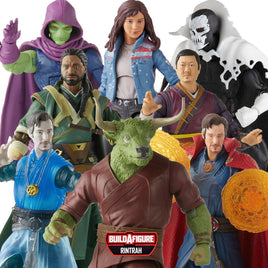 IN STOCK! SET OF 7 Figures Doctor Strange in the Multiverse of Madness Marvel Legends 6-Inch Action Figures Wave 1