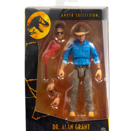 Jurassic Park Dr. Alan Grant Amber Collection Figure (PRE-ORDER)