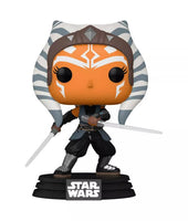IN STOCK! Star Wars: The Mandalorian Ahsoka with Sabers Pop! Vinyl Figure