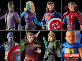 IN STOCK! Disney+ Marvel Legends  What If?, and Loki. (Wave 2) Set of 7 Figures (The Watcher BAF)