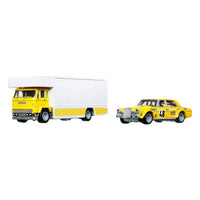 IN STOCK! Hot Wheels Team Transport Wave 1 2022. Mercedes-Benz 300 SEL 6.8 AMG with Fleet Flyer